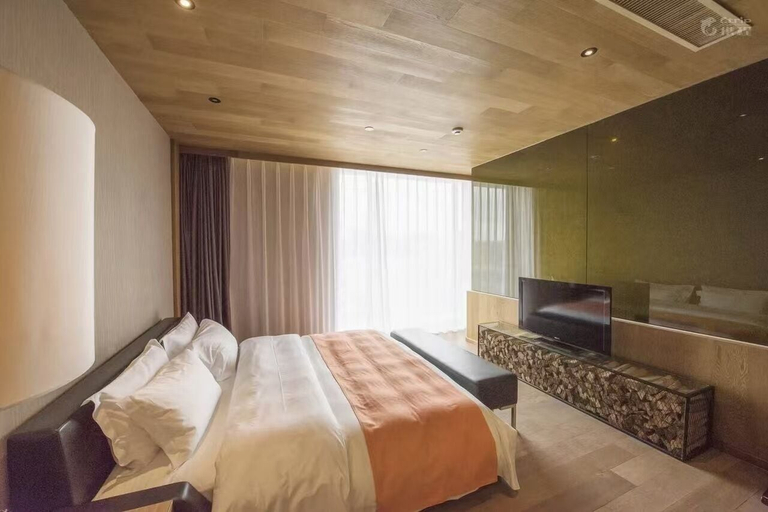 Bedroom 2, Zhi Resort Riverside, Yanbian Korean