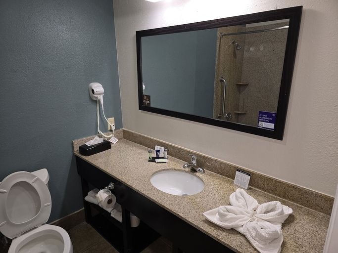 Bathroom 5, Sleep Inn & Suites Birmingham - Hoover, Jefferson