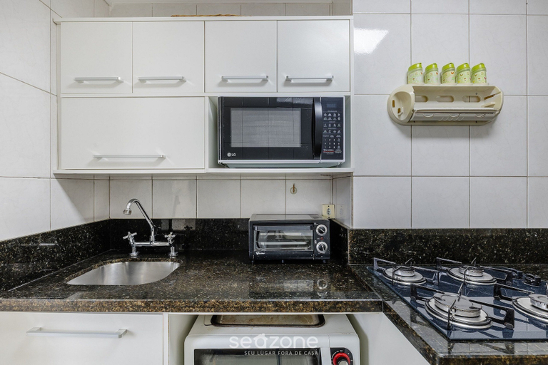 Private kitchen 3, Your Complete Stay in the Best Location in Curitiba - Edgs, Curitiba