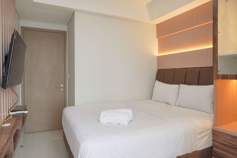 Bedroom 2, Modern Look And Homey 1Br At Gold Coast Apartment, Jakarta Utara