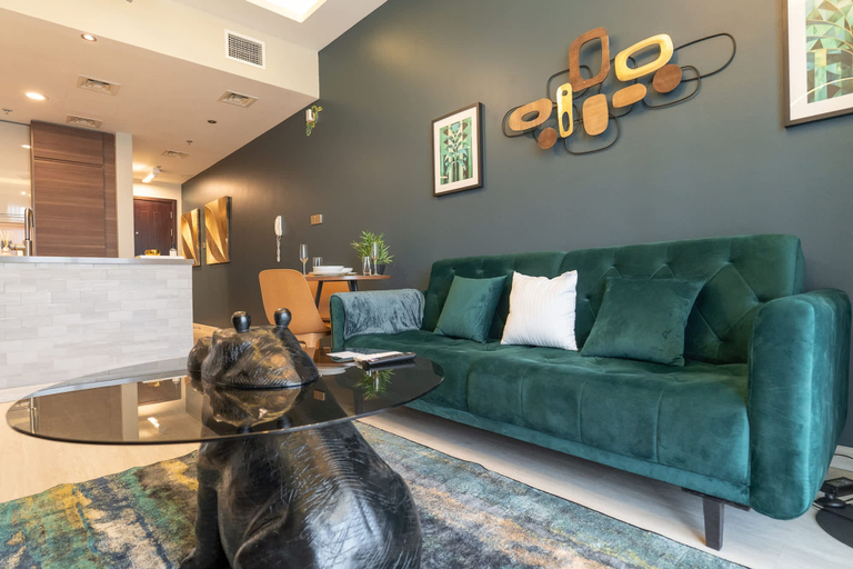Room 4, Calm 1-bedroom With Relaxing Balcony Atmosphere in Liwan, Dubai