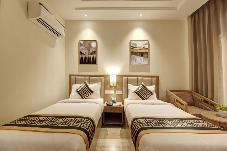 Bedroom 3, Hotel Shravasti Buddha Residency, Shravasti
