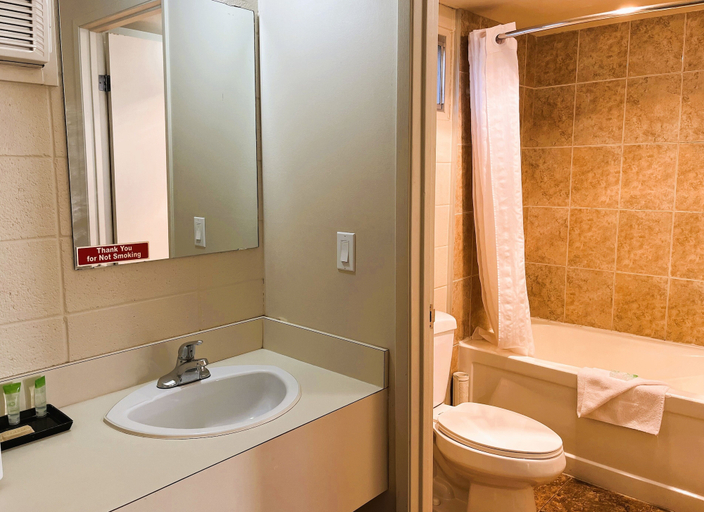 Bathroom 3, BCMInns Peace River, Division No. 19