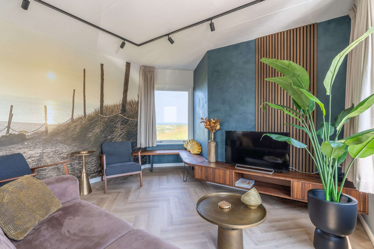 Living room 3, 4-person Apartment With Island View, Texel