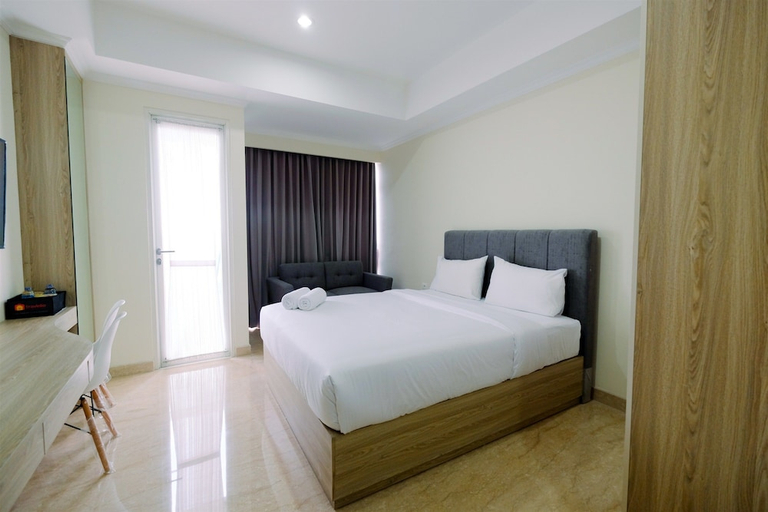 Bedroom 2, Nice Studio Menteng Park Apartment, Central Jakarta