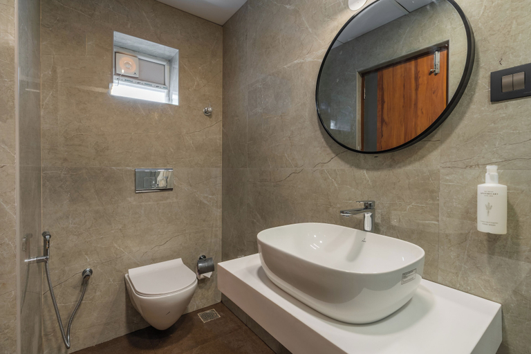 Bathroom 3, The Hosteller Hyderabad HITEC City, Hyderabad