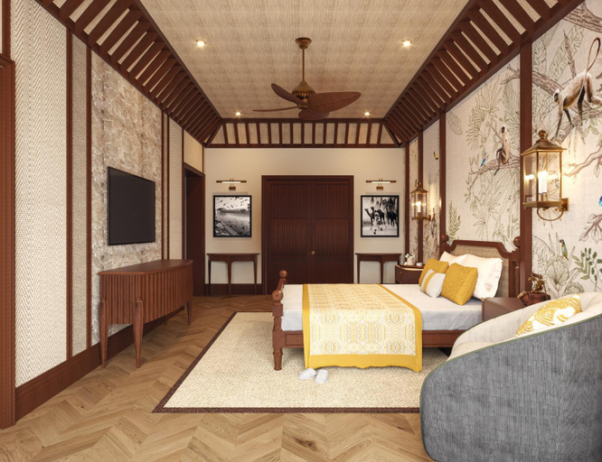 Bedroom 3, The Maharaja’s Lodge, Ranthambore, Sawai Madhopur