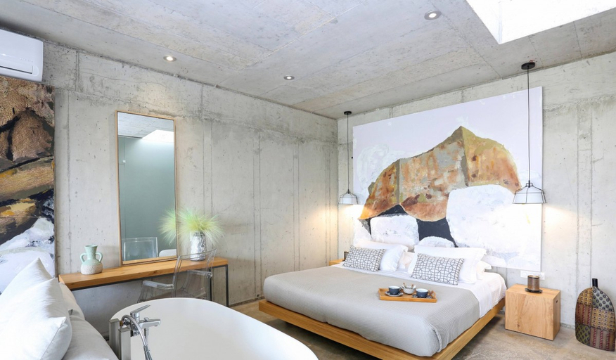 Bedroom 2, Marnos Green Luxury Villas, Faistos