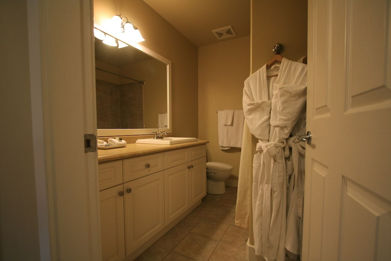 Bathroom, Pinnacle Lodge, Thompson-Nicola