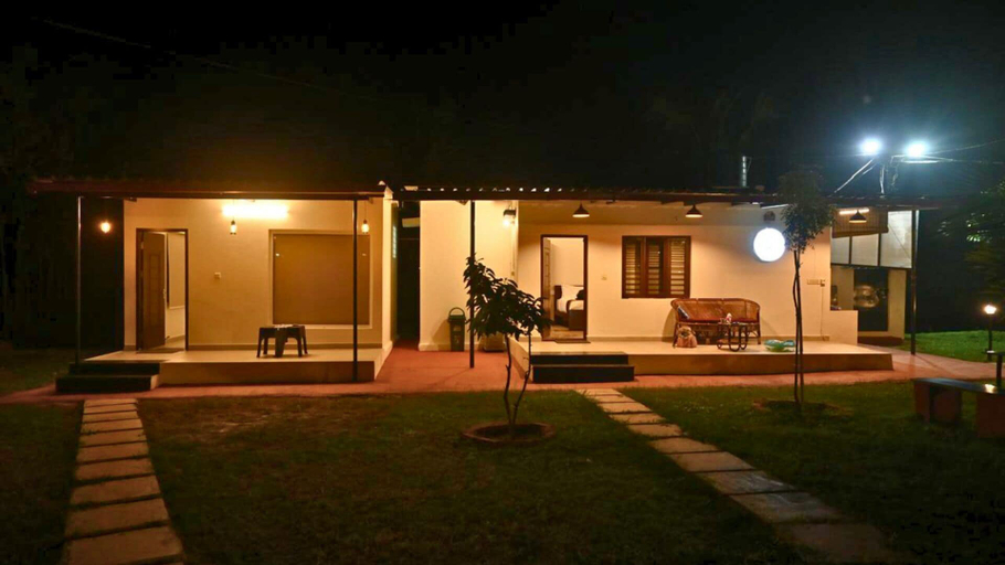 Front of property - evening/night 4, JUNGLE FARMS BY MAARK INN, Krishnagiri