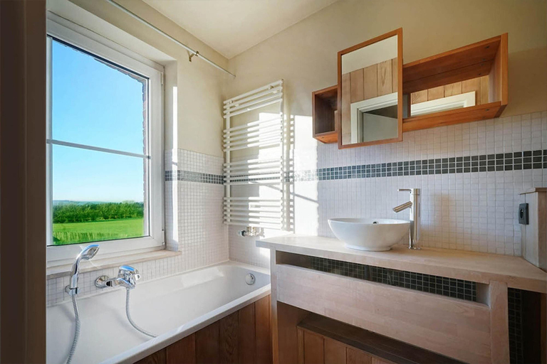 Bathroom 3, Holiday Home in Hockay With Private Pool, Liège