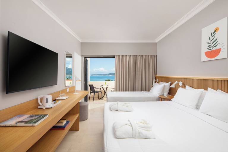 Bedroom 3, Roda Beach Resort & Spa All-inclusive, Ionian Islands