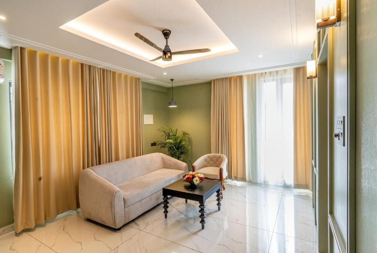 Living area, Saravana Grand Suites – A Unit of Saravana Bhavan Veg Tables Kochi, Ernakulam