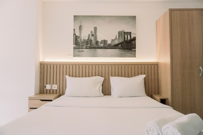 Bedroom 3, Good And Homey Studio At Pacific Garden Alam Sutera Apartment, Tangerang