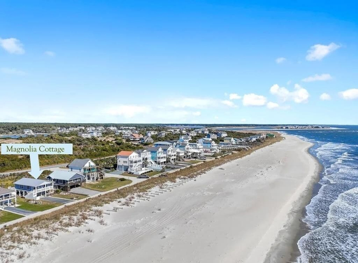 Beach, Magnolia Cottage - 3 Br Home, Brunswick