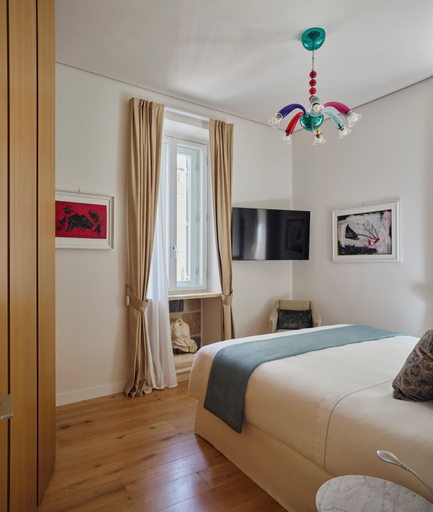 Bedroom 4, Palazzo delle Pietre Luxury Apartments, Rome