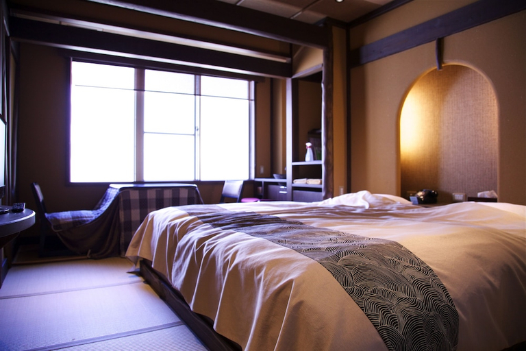 Bedroom 3, Nakaya Ryokan, Minakami