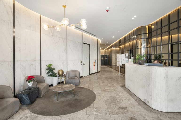 Lobby, High-rise 3-bed Apartment With Premium Amenities, Melbourne