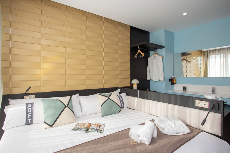 Bedroom 3, Casual Kubic Athens Hotel by Casual Hoteles, Attica