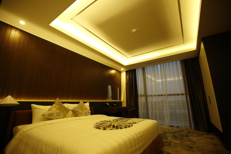 Bedroom 3, Songlam Waterfront Hotel - 藍江酒店, Nghi Xuân