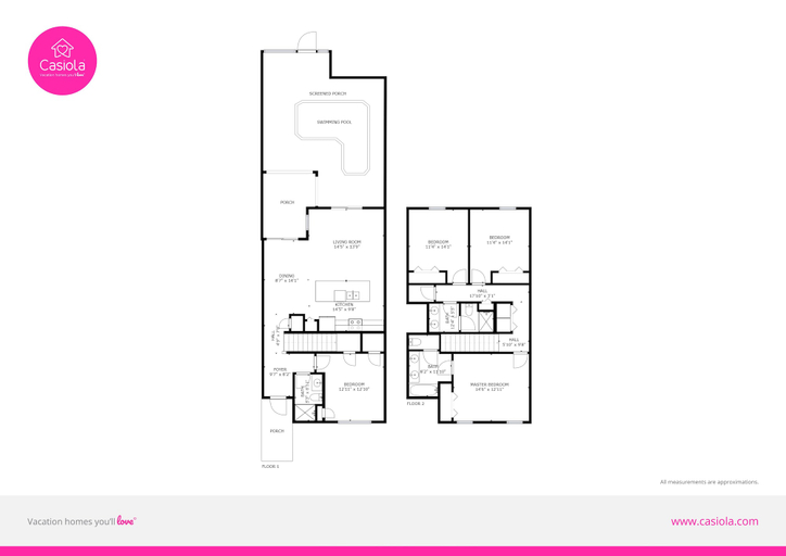 Others 5, Modern Townhome W/private Pool & Free Water Park!, Osceola