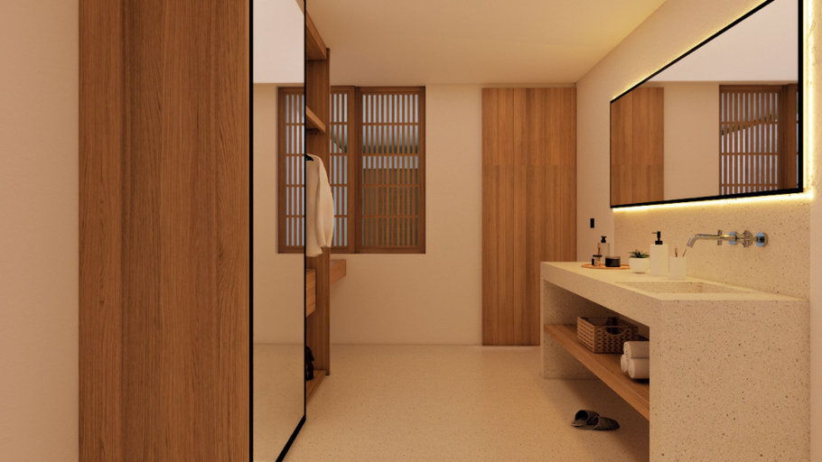 Bathroom 3, One Eleven Haven, Badung