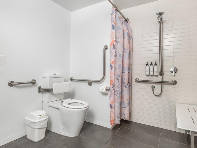 Bathroom 3, Quest Flemington Central, Melbourne