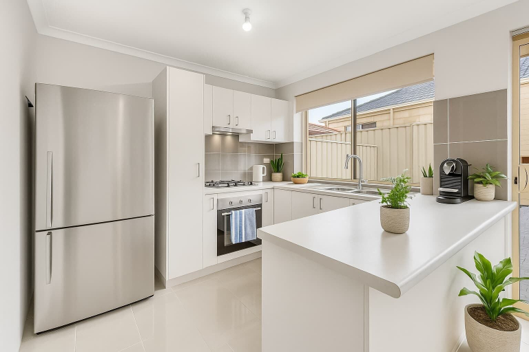 Private kitchen 2, Stylish Queens Park Stay, Perth