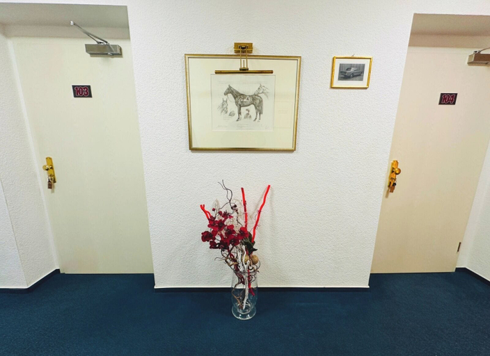 Hallway, Hotel an der Rennbahn, Dresden