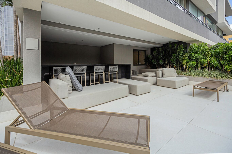 Room 5, Flat c Piscina e Academia na Ch Cara Klabin, São Paulo