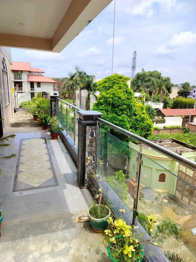 Balcony view 2, Pratimalaya Inn Guest House, Varanasi