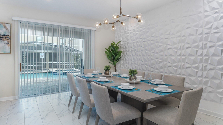 Dining 5, Championsgate Resort 8 Bedroom Home with Game Room+Pool 8 Home, Osceola