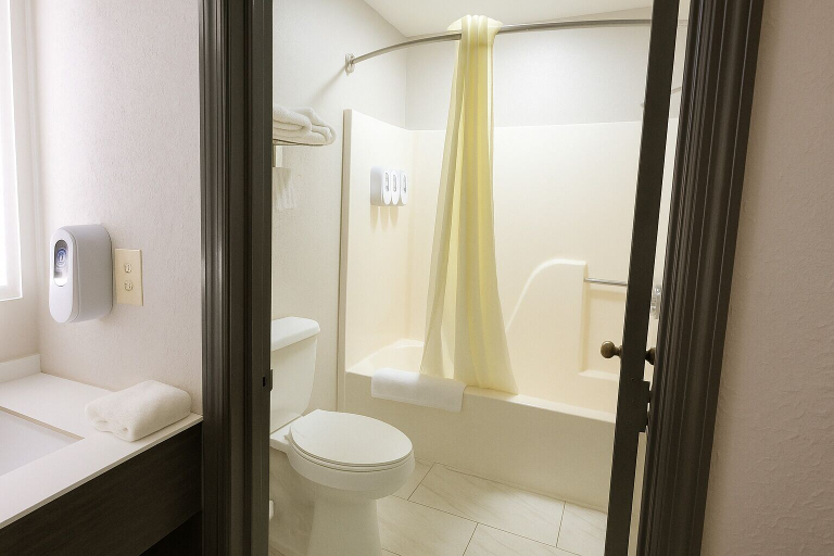 Bathroom 3, Paragon Inn Hillsboro, Highland