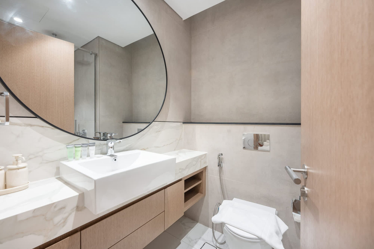 Room 2, Contemporary 2BR in Azizi Greenfield - Meydan, Dubai
