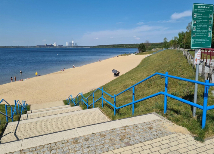 View from property 2, Lake Breeze Retreat, Klitten, Görlitz