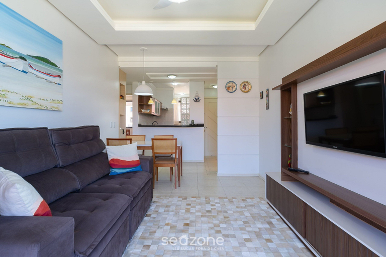 Living area 3, Apto com Vista para Praia dos Ingleses CPD0306, Florianopolis