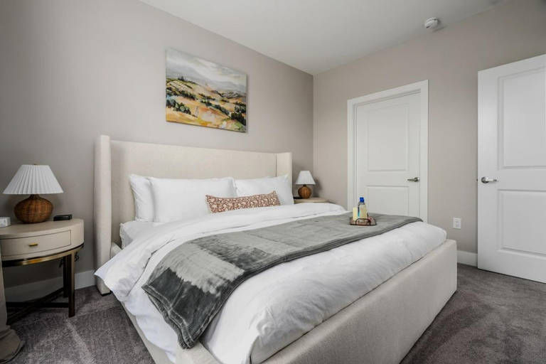 Room 4, Downtown Luxury - Top Floor 2BR at Topiary Park, Franklin