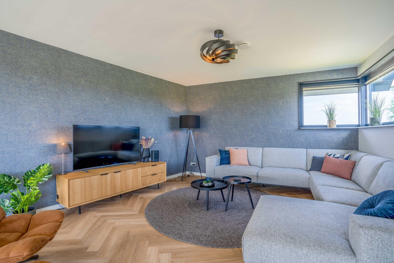 Living room 2, Modern, Luxurious and Sustainable Nature Villa, Texel