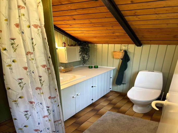 Bathroom, 5 Star Holiday Home in Toftlund, Tønder