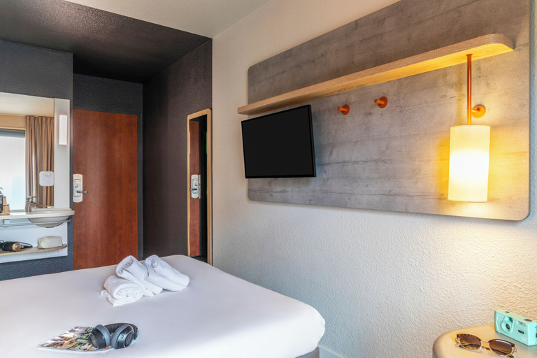 Bedroom 4, ibis budget Paris Porte de Pantin, Seine-Saint-Denis