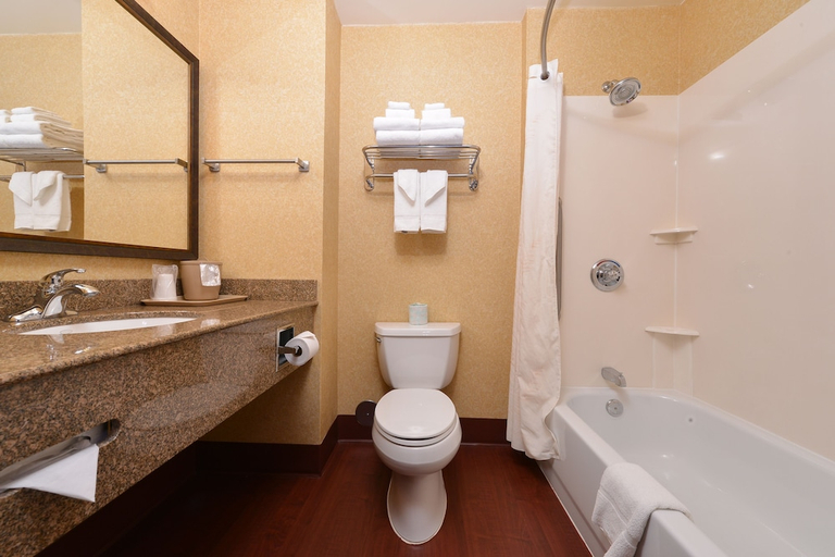 Bathroom 4, Comfort Inn & Suites McMinnville, Yamhill