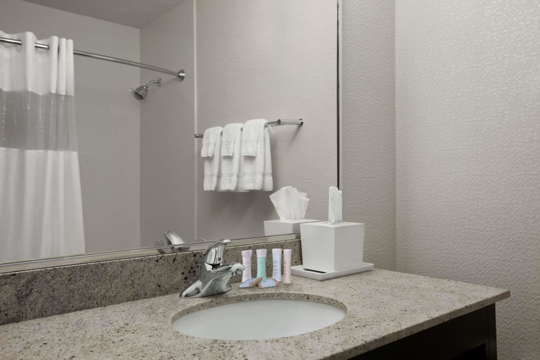 Bathroom 4, Travelodge by Wyndham Hubbard OH, Trumbull