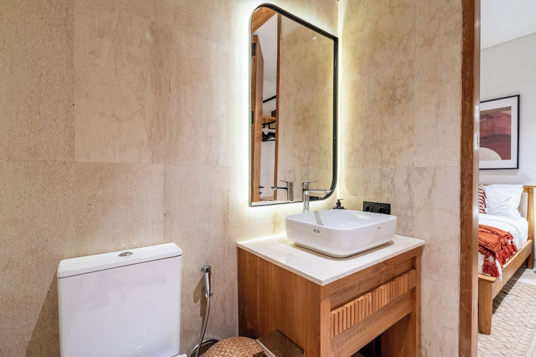 Bathroom 2, Happiness Villa 7 – Luxe Living Amid Rice Fields & Tranquility, Gianyar