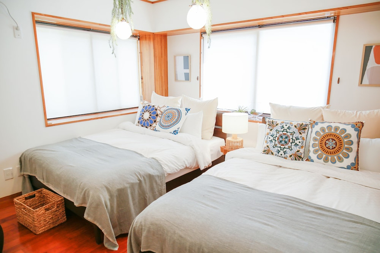 Bedroom 2, Nagomi House, Yomitan