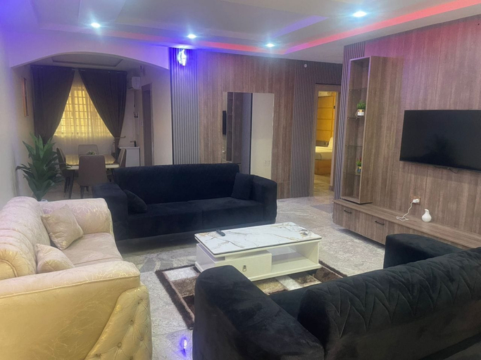 Living area 5, NewClime Apartment, AbujaMun