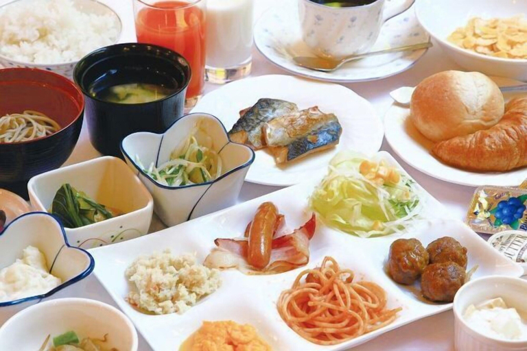 Breakfast meal, Hotel Nobeoka Hills, Nobeoka