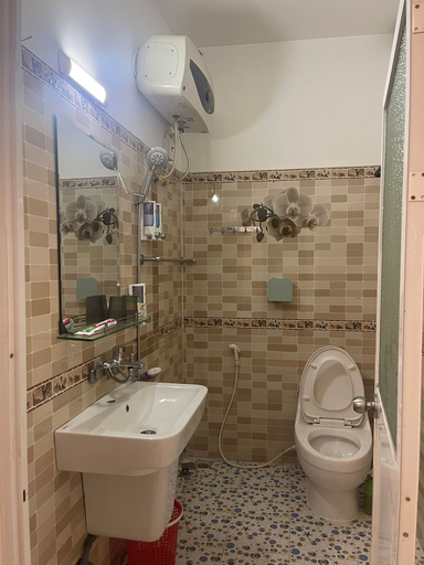 Bathroom, X-Stay Thư Trung, Hải An