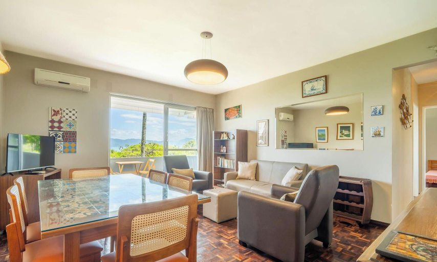 Living area 4, Apart With sea View 400m From the Beach Cbo0103, Florianopolis