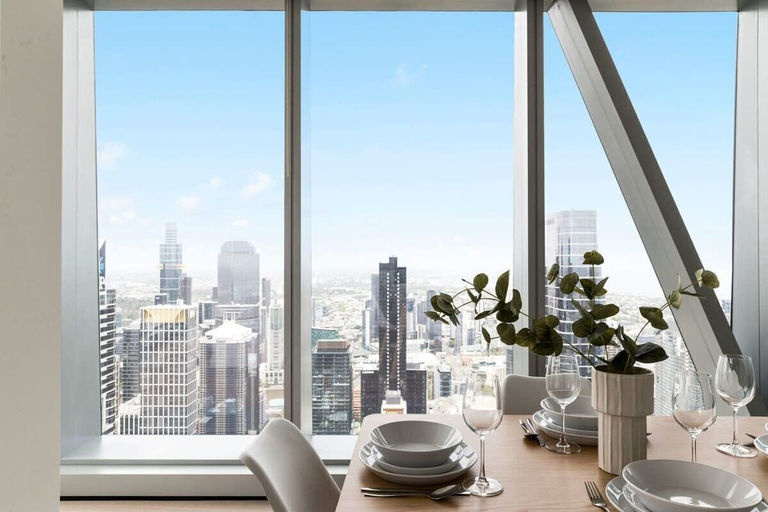 Interior 3, A Chic 2BR Apt With Panoramic Views, Free Parking, Melbourne