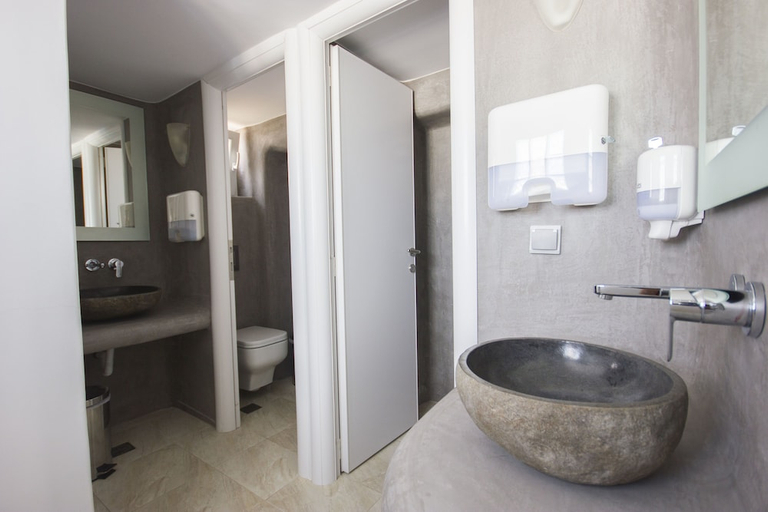 Bathroom 4, Spanelis Hotel, South Aegean